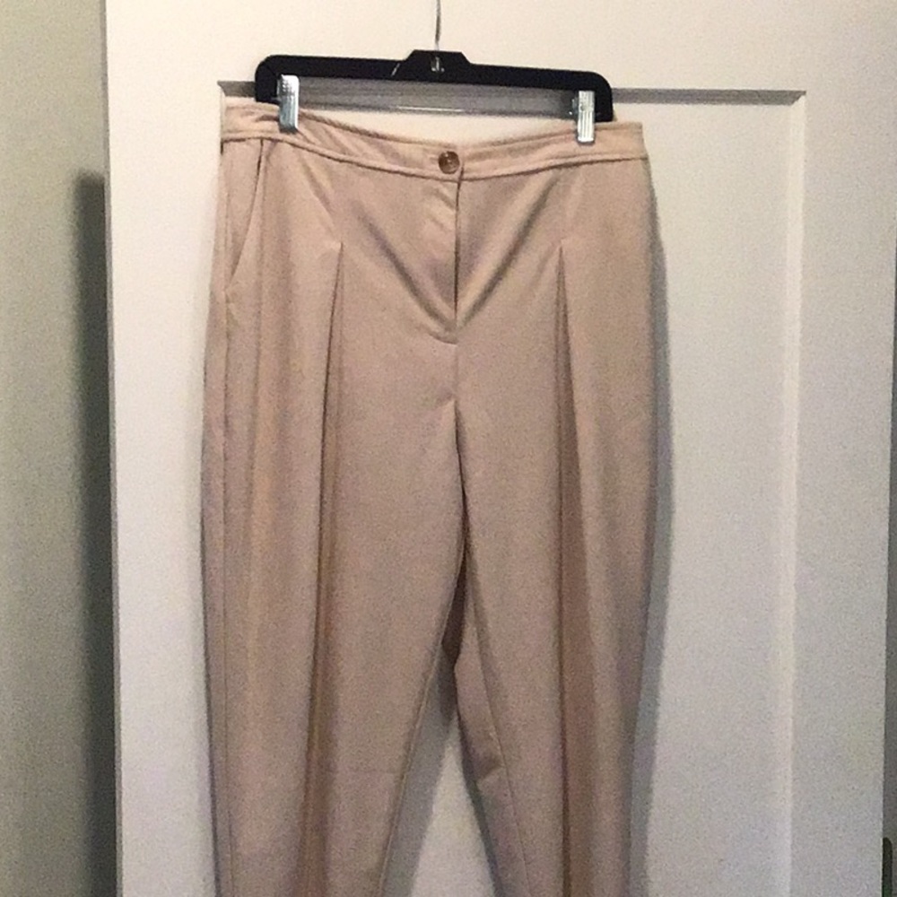 BCBG khaki trousers